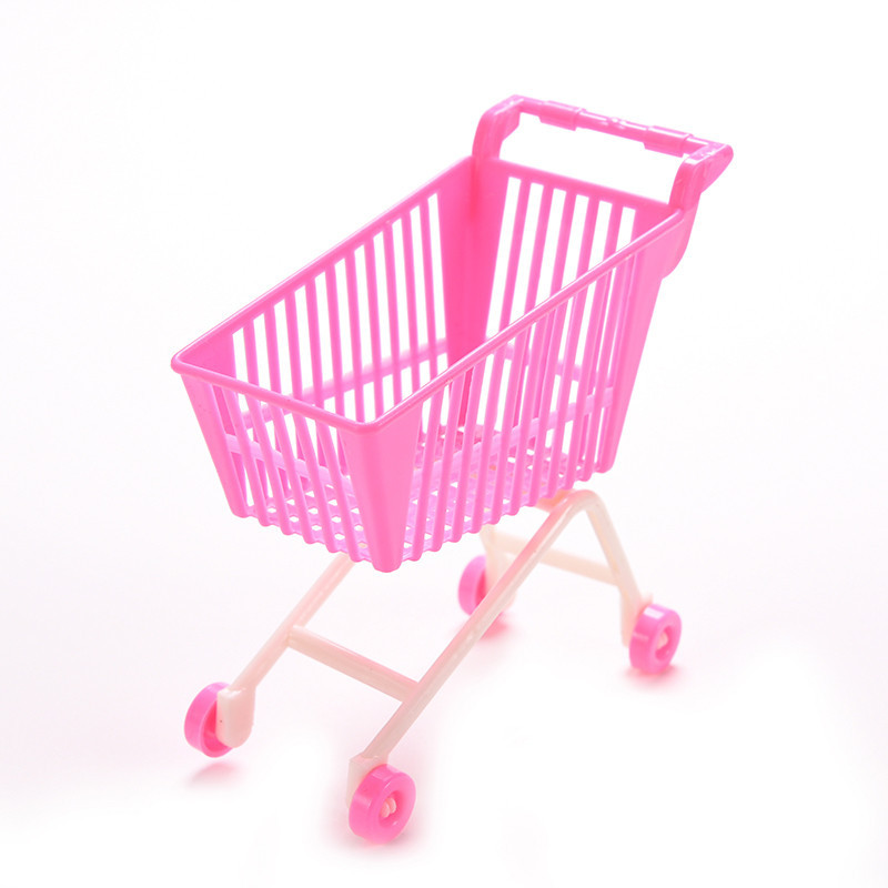 Doll accessories supplied directly by Kelly Guoguojia supermarket shopping cart plastic toy accessories manufacturer