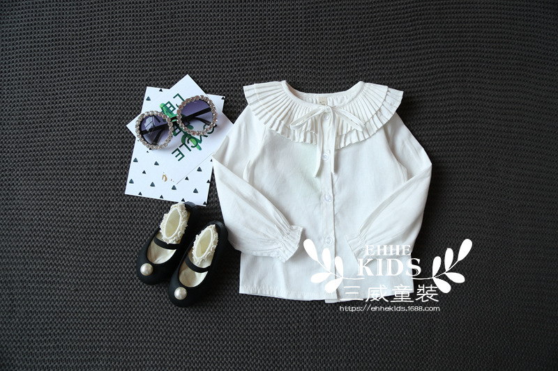 Chemise fille à manche longue - Ref 2085901 Image 38