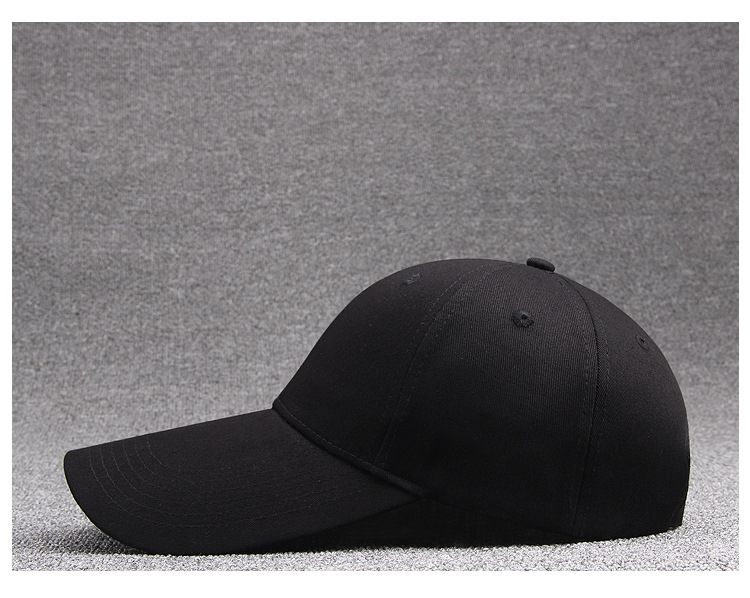 11CM Long Brim Baseball Cap - White