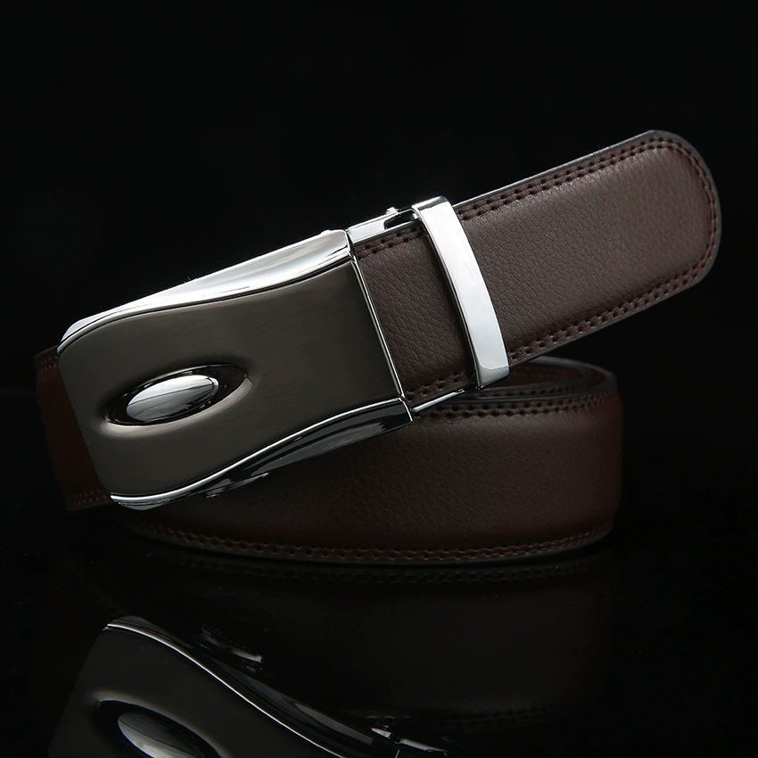 High-end leather belt for leisure, genuine leather