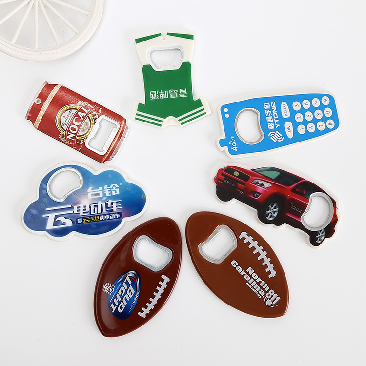 厂家直供塑料创意开瓶器广告赠品啤酒启开器制定
