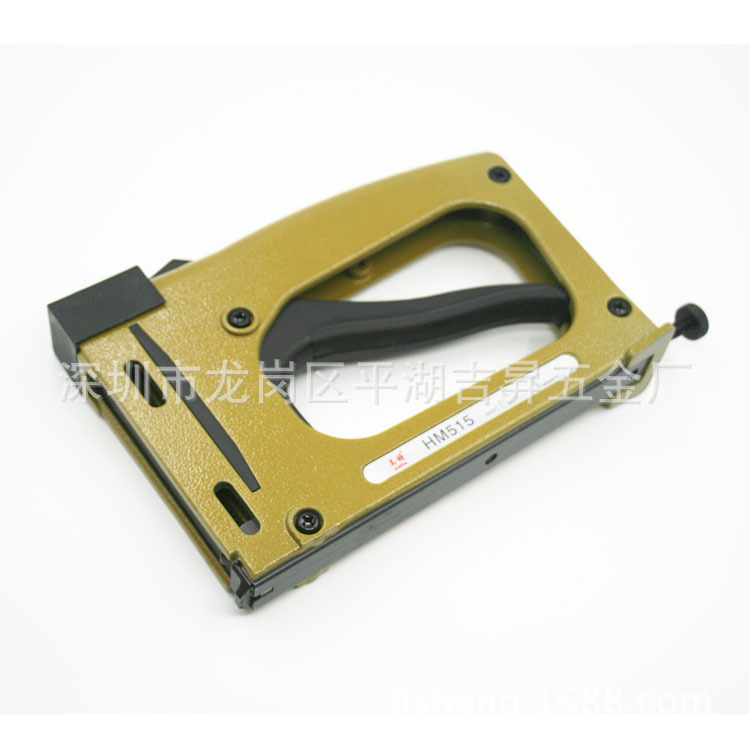 meite美特HM515 手动片钉枪 瓜子钉枪镜框相框钉枪送1000枚片钉