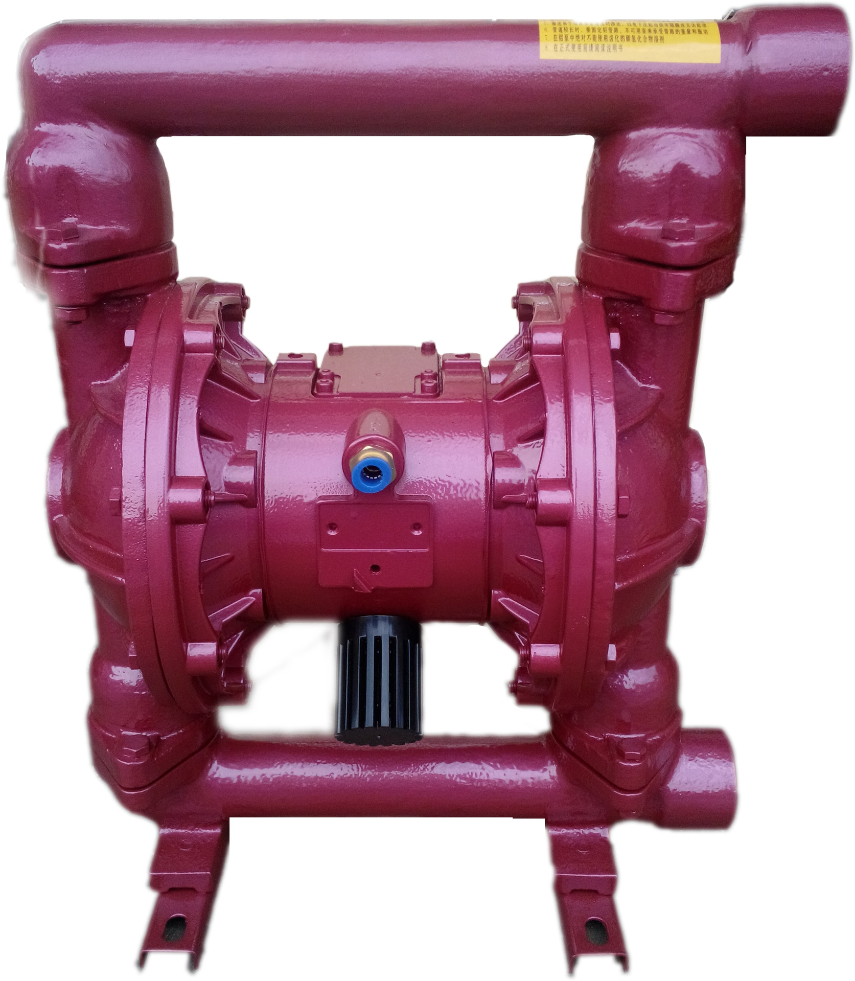 供应QBY-32气动隔膜泵  铸铁材质 耐磨损 污泥污水处理设备