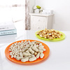 direct deal PP Fruit plate Plastic tray Round tray Melon seed tray