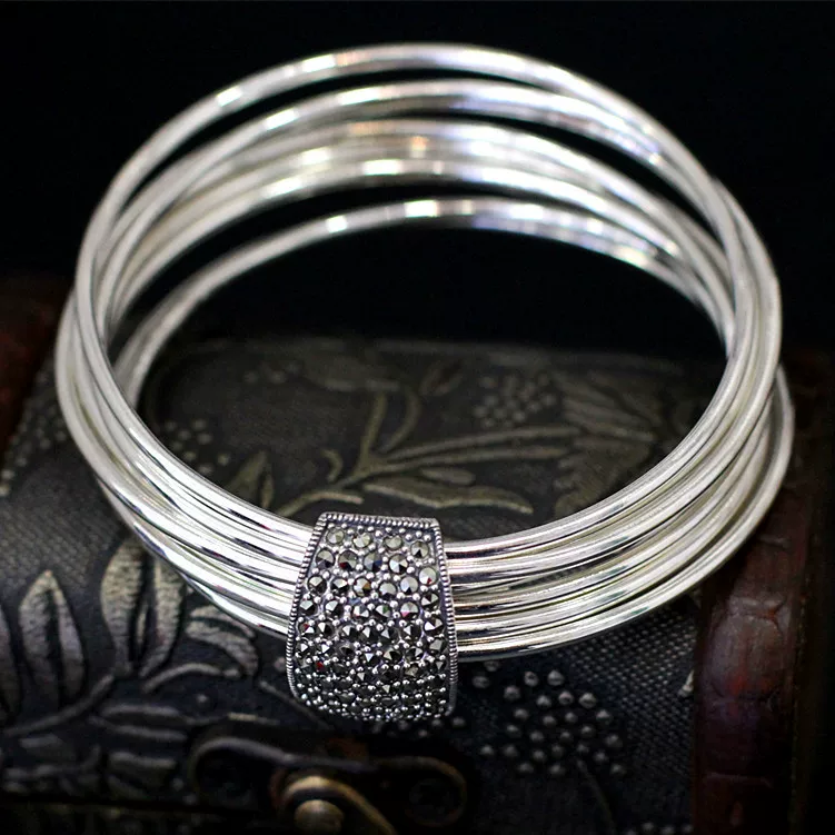 Accessory, silver bracelet handmade, jewelry, silver 925 sample