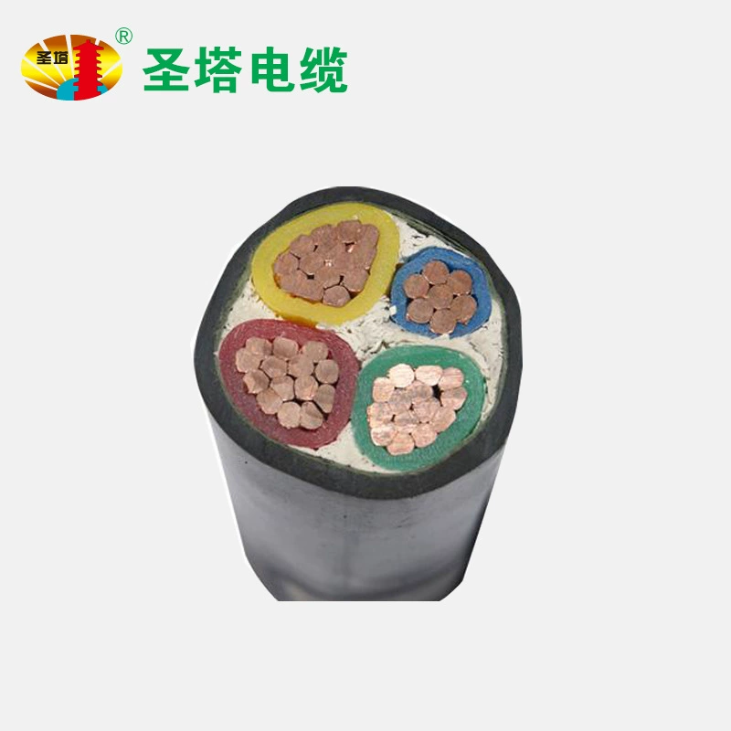 Fire resistance high -temperature cable national standard cable NHYJV3+1 four -core refractory flame resistance cable