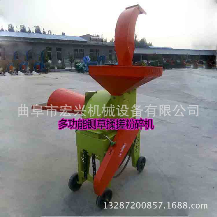 铡草粉碎机 牛羊专用铡草粉碎机 秸秆铡草粉碎机