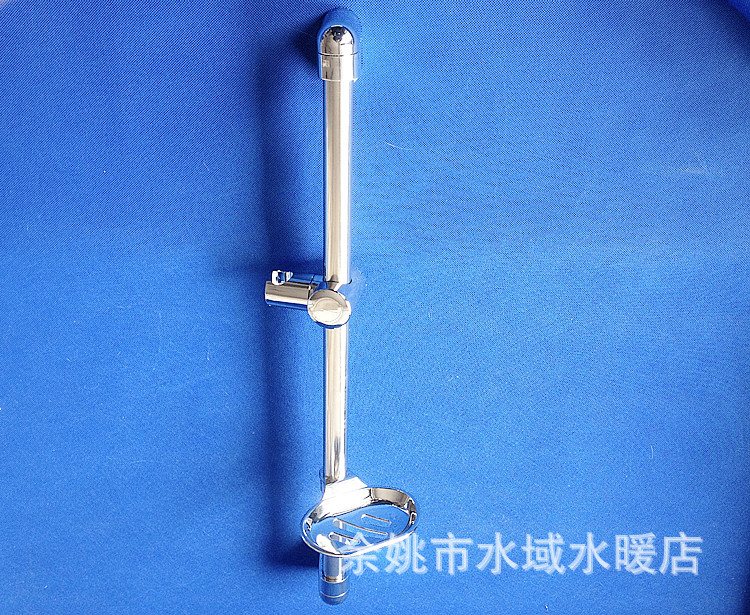 Stainless steel simple lifter, hand-held showerhead lifting stand, adjustable shower head rod Specification drawing