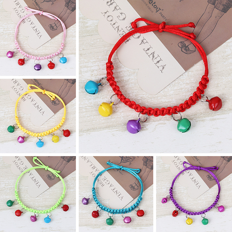 编织喷漆铃铛项圈16