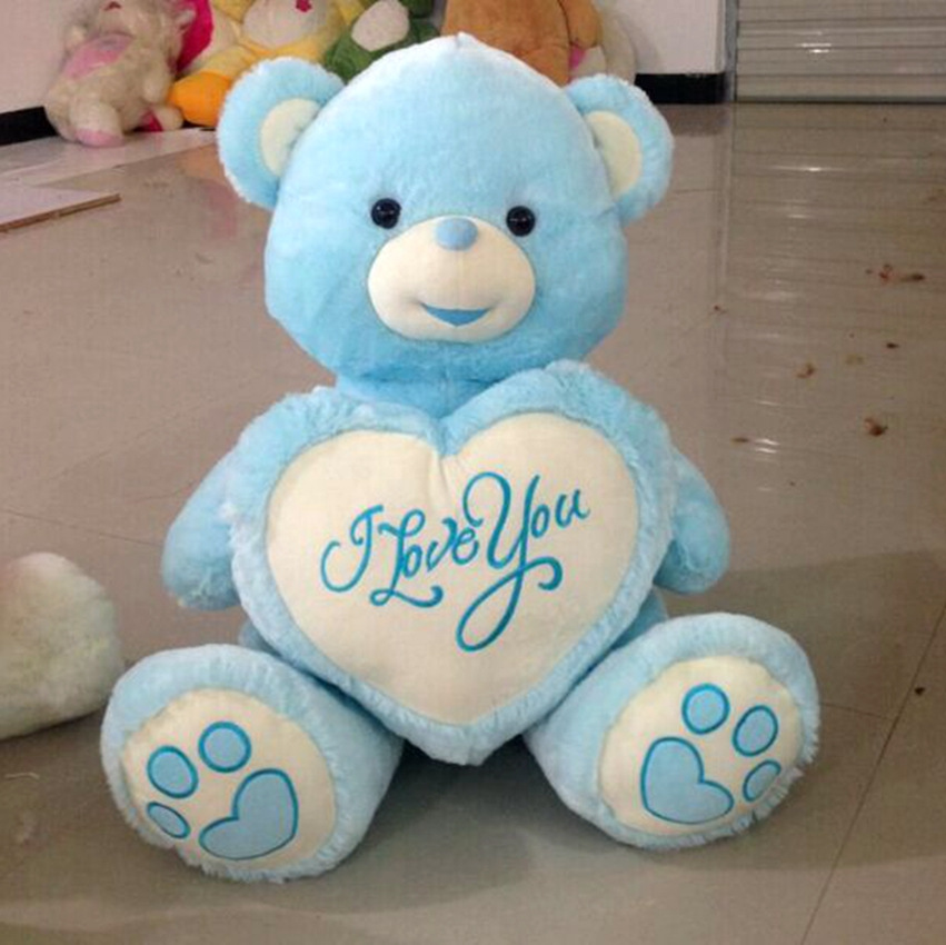 Wedding gift I LOVE YOU hug bear plush d...