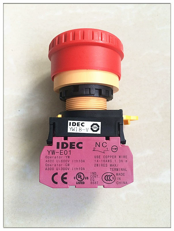 Idec Izumi аварийный стоп-выключатель YW1B-V4E01R YW1B-V4E02R YW1B-V4E11R 10R 03R
