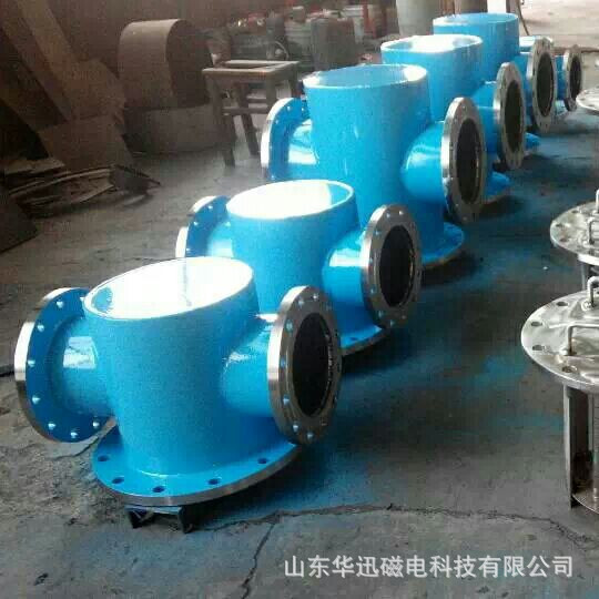 永磁管道式浆料除铁器 永磁管道式除铁器 永磁自动除铁器