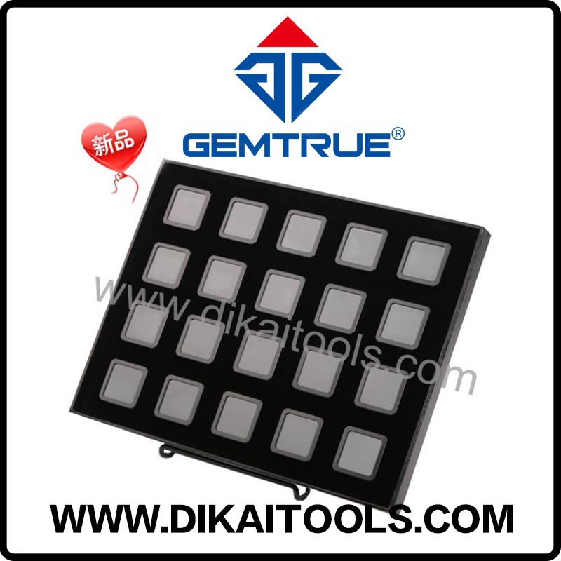 新款金属盒 珠宝裸石盒 20PCS装钻石八角套盒 展示盒