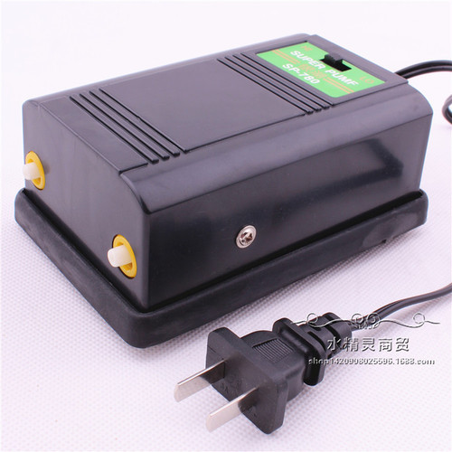 Risheng Yinhu double-head oxygen pump aquarium double-hole air pump fish tank oxygen pump fish farming oxygen volume fine adjustment