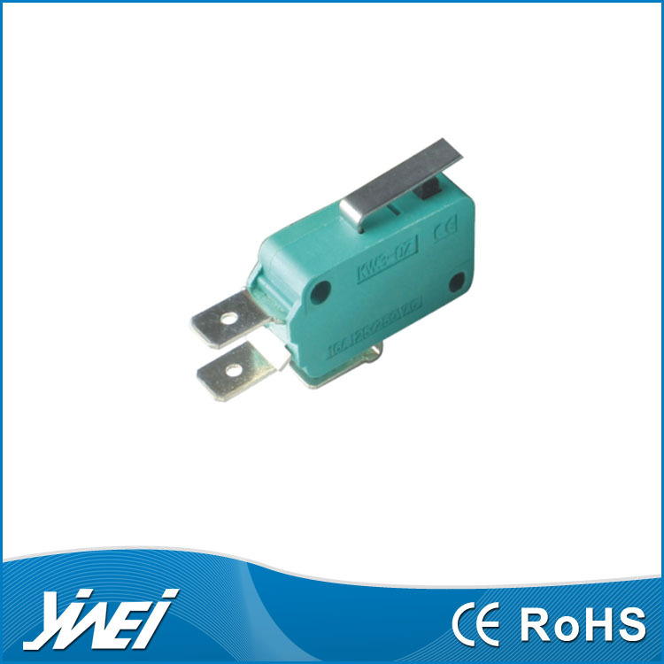 短柄2脚3脚黑绿色大脚MSW-02铜触点银触点KW8-11微动开关YW3-302