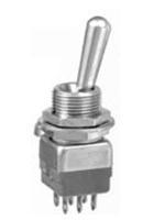 现货Apem/12146AK拨动开关DPDT ON-ON SOLDER 4A 30V原装正品