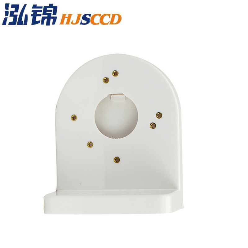 Hemisferio de Hongjin conco de pared soporte de plástico 2.5 pulgadas 3 pulgadas HAIKANG Dahua cabeza de monitoreo de cámara universal