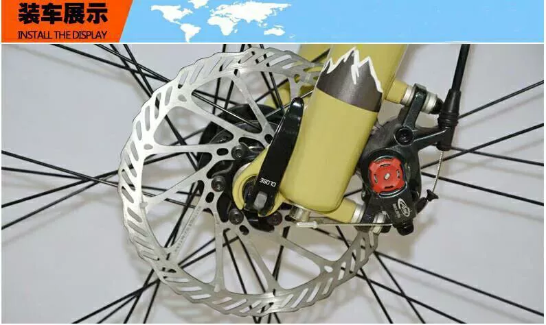 Bike disc brake, brake, 140mm