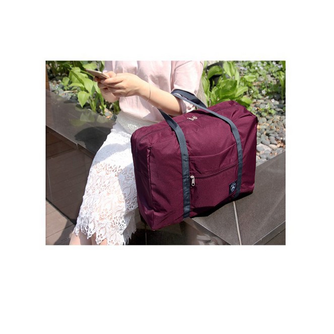 韩版差旅包可折叠式旅行收纳包旅游收纳袋提花包衣服整理袋待产包详情18