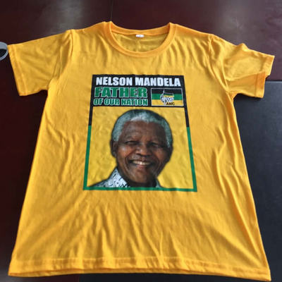 廠家供應短袖男裝外貿選舉服總統頭像競選服競選總統t恤文化衫