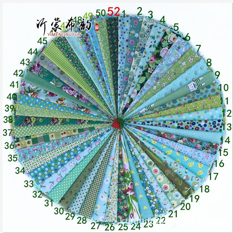 厂家现货 沂蒙布韵 小清新 植物印花 春夏 绿色 印染 印花 扎染