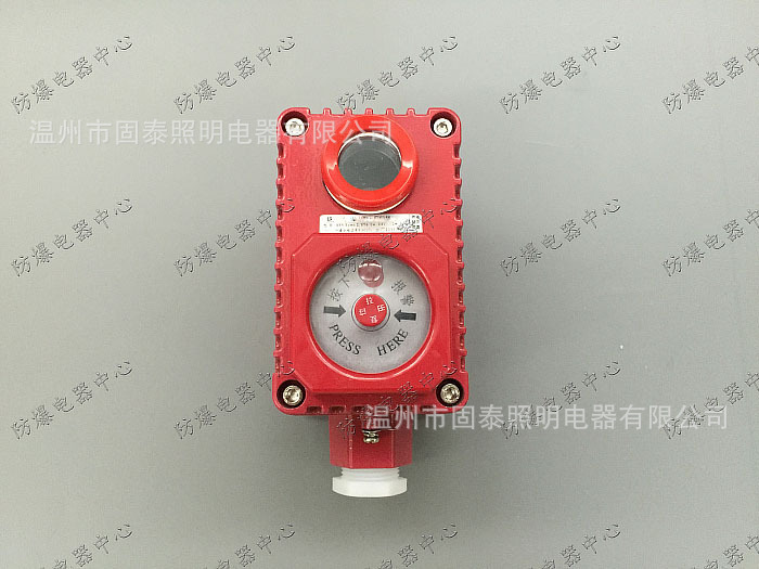 防爆消防按钮BXN- 一开一灯 防爆消火栓按钮 BLN CBA54 带灯 立杆