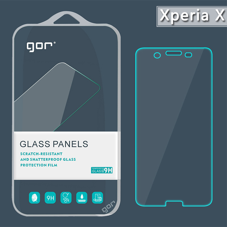 适用Xperia X手机膜 索尼Z5钢化玻璃膜XA贴膜Z5 Premium保护背膜