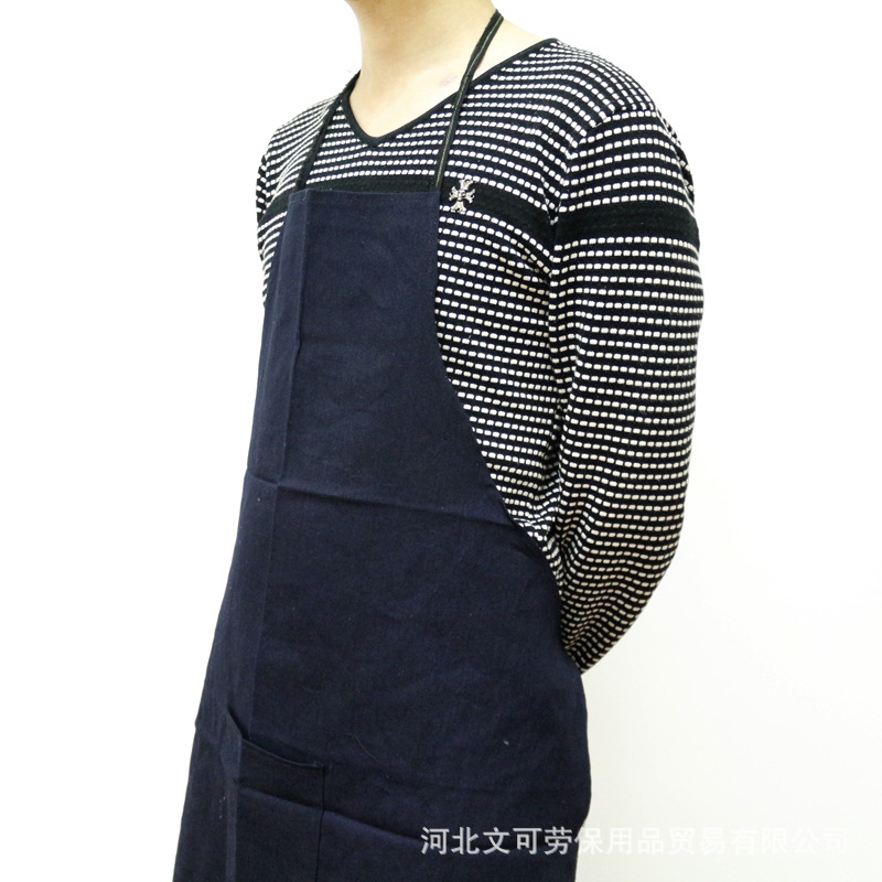 direct deal Denim aprons Labor apron Work Aprons antifouling wear-resisting apron wholesale