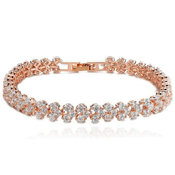 Golden, pink gold