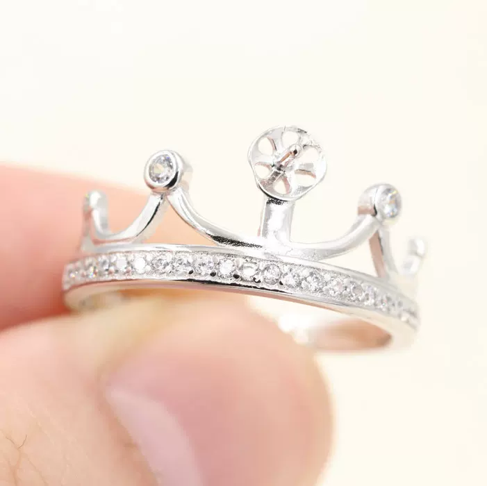 Ring, adjustable accessories pearl, wholesale, DIY