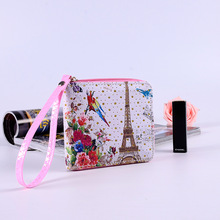 厂家供应可爱手提拉链钱包 时尚手拿零钱包定制 地摊钱包批发