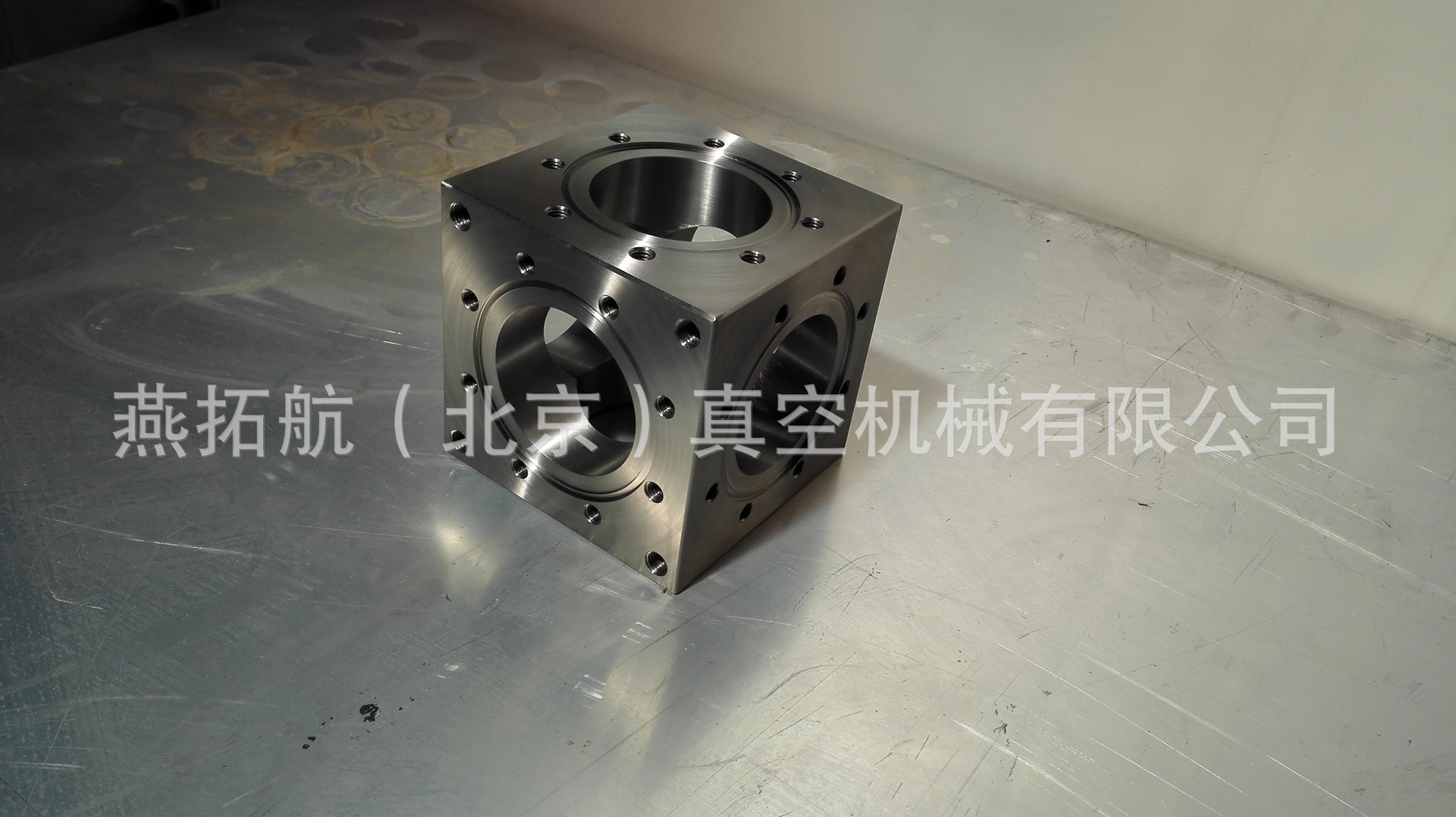 CF63超高真空方六通法兰 高真空方六通法兰 六通管法兰304不锈钢-阿里巴巴