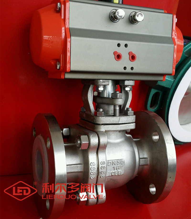 电动衬氟球阀 Q941F46 利尔多阀门 15990733857