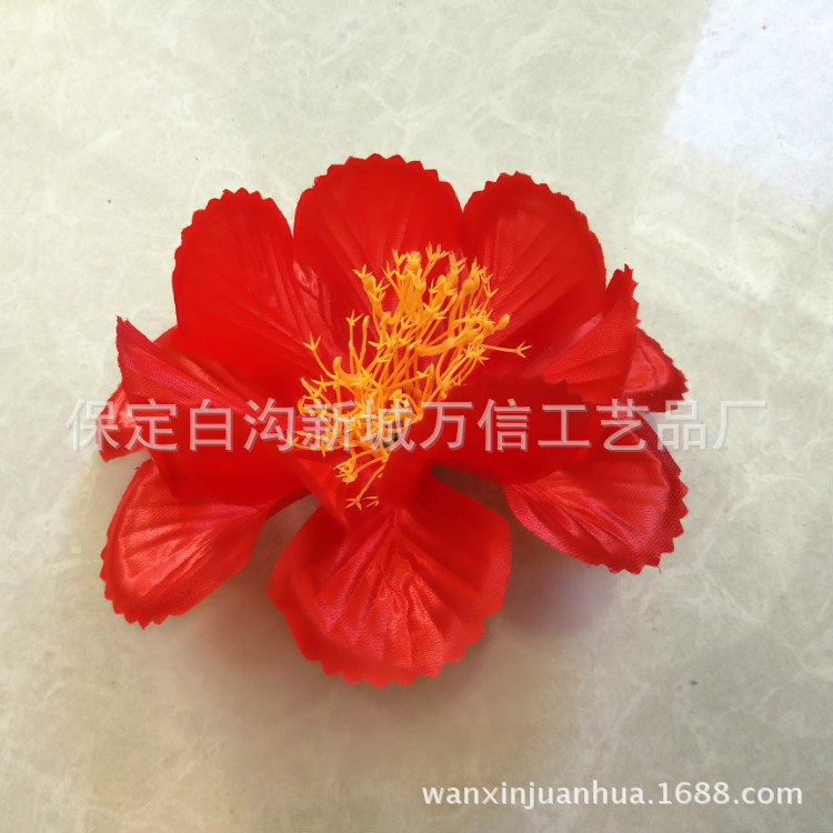 供应东北清明节摆花山西清明花仿真绢花花朵金钱菊花朵