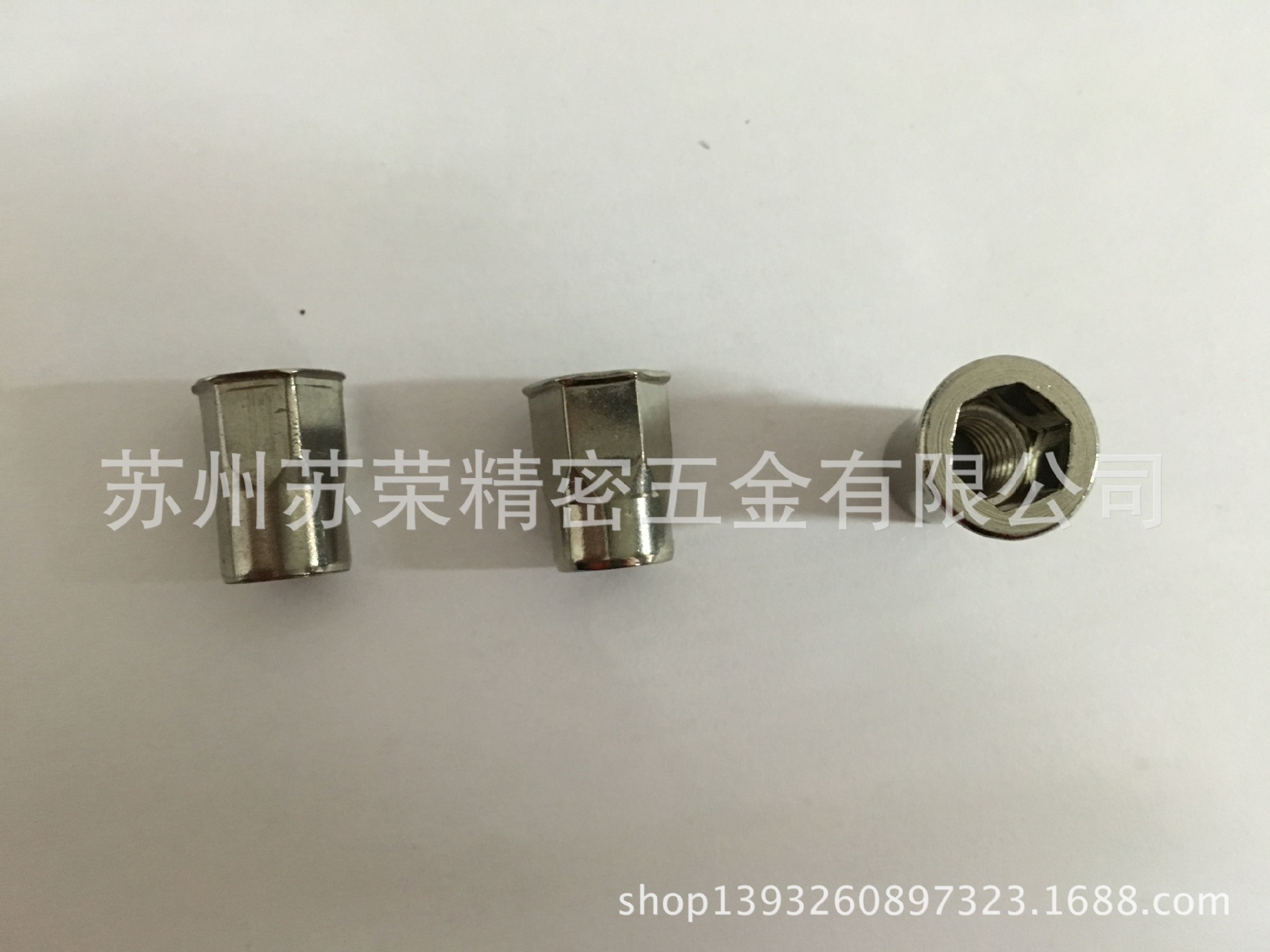 半六角铆螺母加工 内外半六角螺母金属不锈钢半六角铆厂家批发