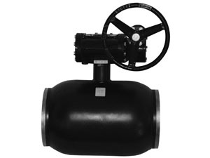 Q367F-涡轮全焊接球阀-