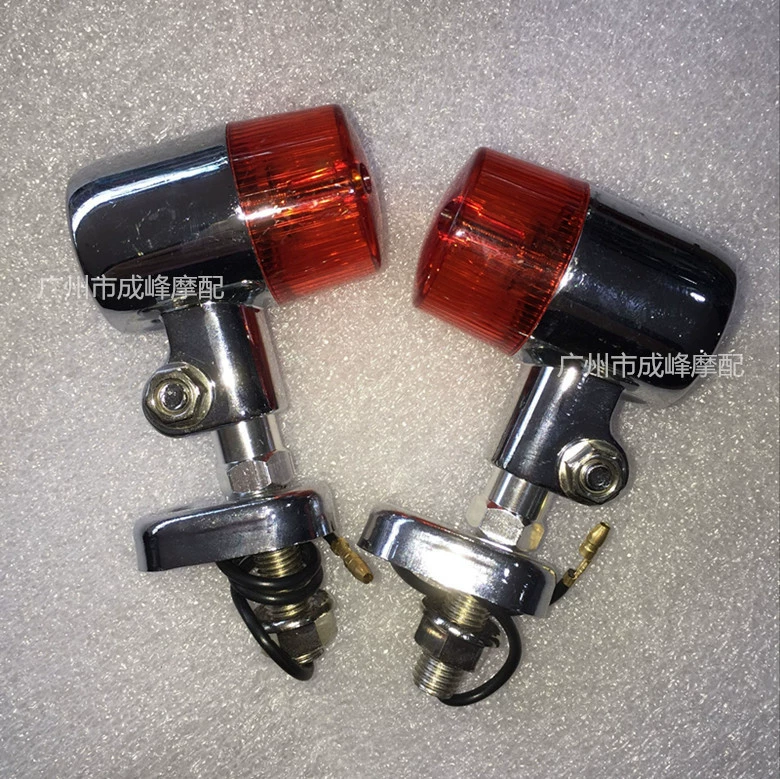 Мотоциклетные тюнинг-аксессуары: ретро-металлические поворотники для мотоциклов Harley Cruiser Prince, сигнальные огни, габаритные огни