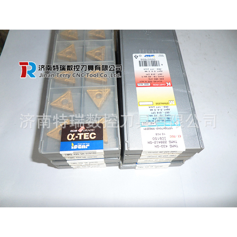 伊斯卡刀具 济南代理 车刀片WNMG080408-PP IC9015特价刀具