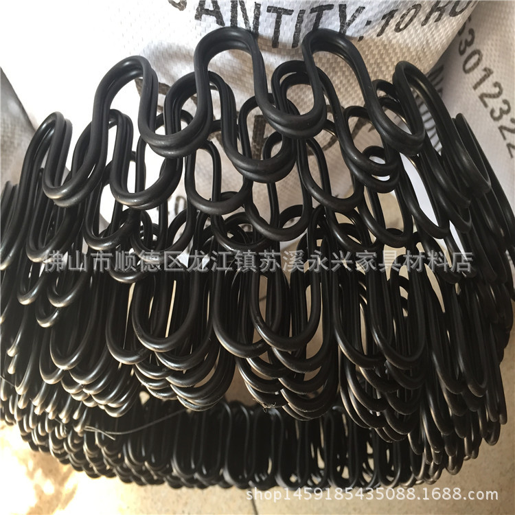 9#3.8线粗蛇形弹簧40KG 沙发卷簧 厂家直供