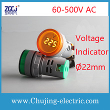 无源电压表头 60-700VAC 交流电压表头 电压指示灯