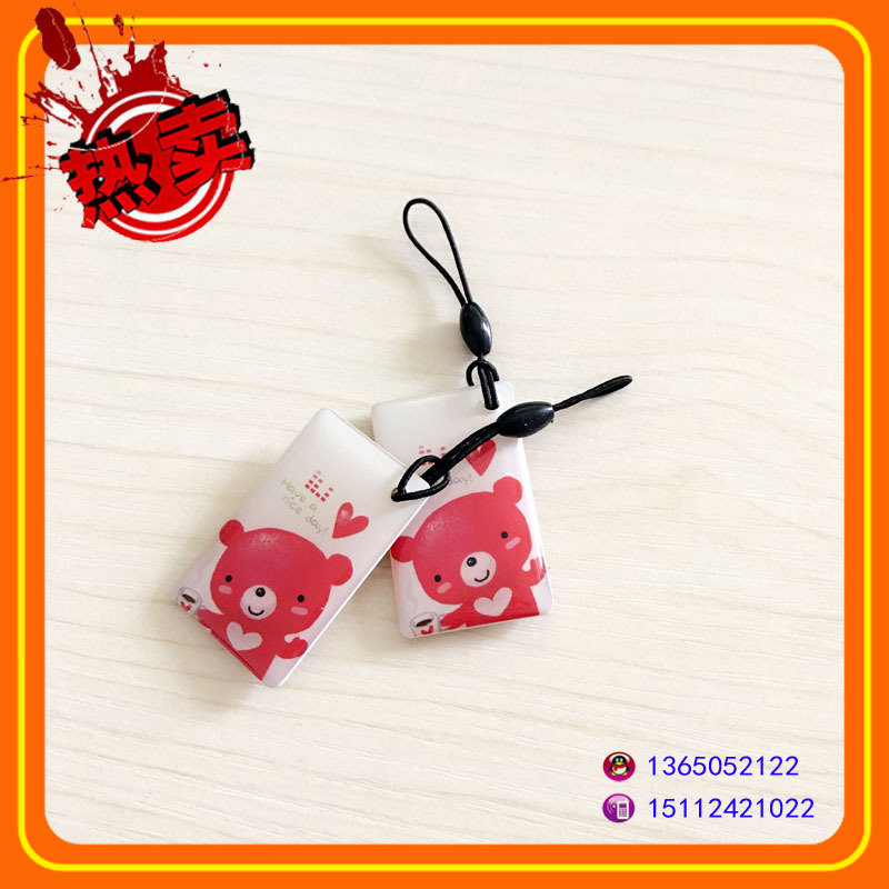 个性化定制 水晶异形卡 公交滴胶卡 迷你滴胶卡 nfc高频滴胶卡