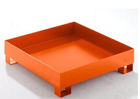 保定钢制油桶防漏托盘|油桶控溢盘|钢制防盛漏托盘|可定制-厂厂