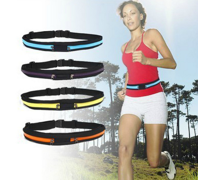 Outdoor Riding Sports Waist Bag Waterproof Running Fitness Belt Personal Invisible Anti-theft Key Mobile Phone Bag Backpack