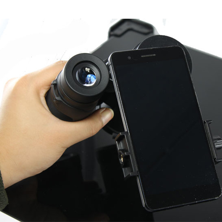 Universal Adjustable Telescope Stand With Phone Photography Clip_voghion.com