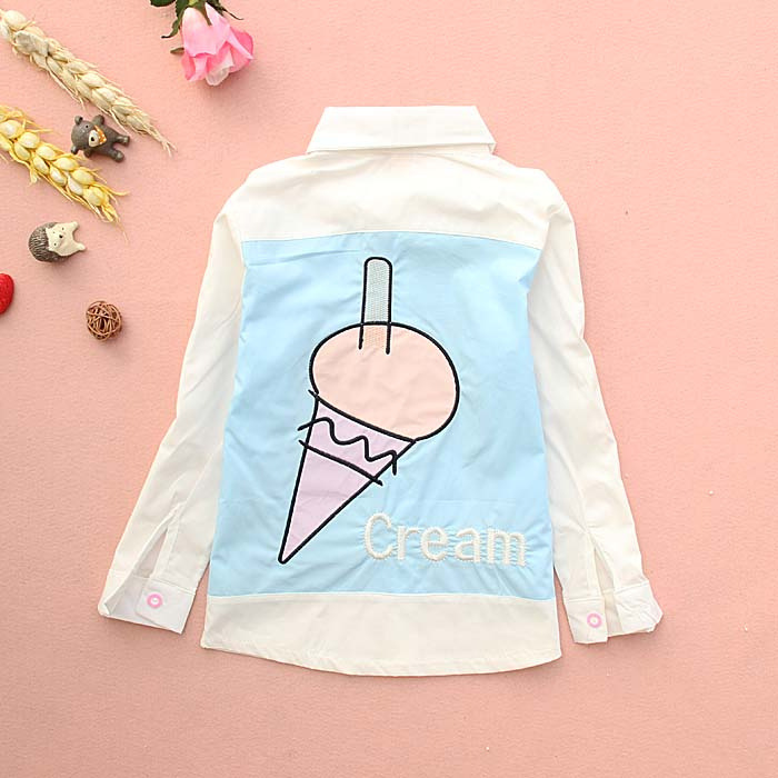 Chemise fille à manche longue - Ref 2086524 Image 19