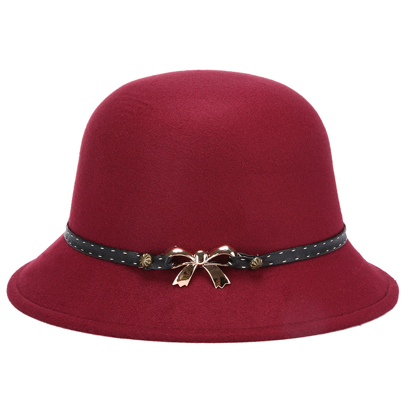 2020 Primavera Nuevo estilo coreano sombrero de lana sombrero de mujer moda sombrero de mujer sombrero de lavabo directo de fábrica entrega de una pieza