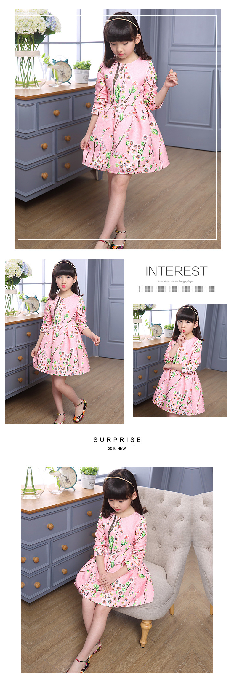 Robes pour fille - Ref 2045147 Image 13