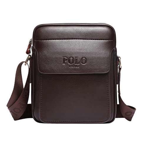 New men's shoulder bag, men's cross-body bag, men's backpack, business leather bag, casual trendy men's bag, cross-border supply