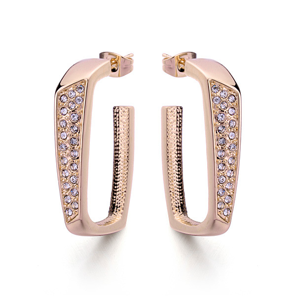 Nuevos Aretes Para Mujer  De Moda Pendientes Exquisitos Exquisitos Pendientes De Diamantes display picture 1