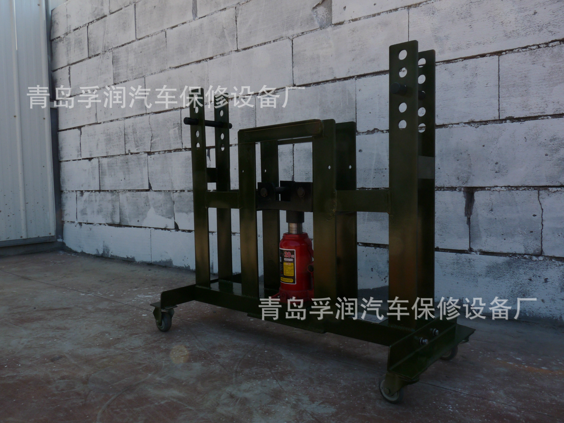 货车用弹簧钢板分解架